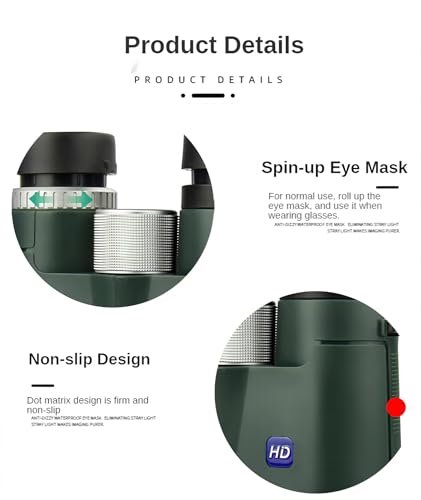 10x42 Professional Adult Binoculars with Tripod and Smartphone Adapter, for Bird Watching, Hunting, Concerts, and Travel - Green - color: Green