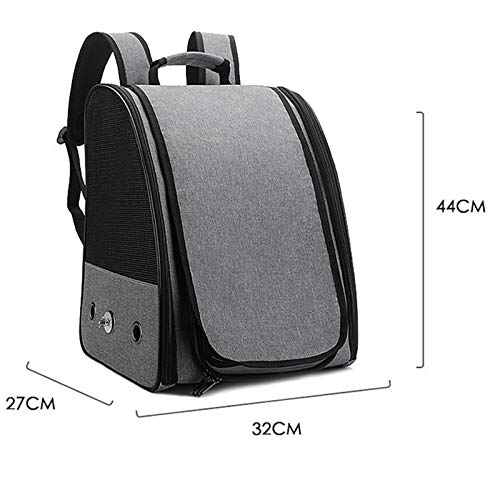 Bird Carriers Pet Parrot Backpack Bird Travel Carrier Outerdoor Breathable Hiking 1Pcs Red