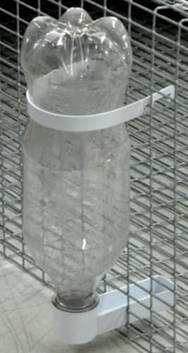 Universal Pop Bottle Waterer Water Bottle Fountain Poultry Chickens Quail Birds (1)