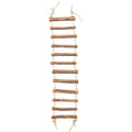 Prevue Pet Products Rope Ladder Bird Toy - Accessories for Small to Large Birds, Hanging Birdcage Toy for Climbing, Foot Exercise, Beak Use, Mental Enrichment, and Interactive Play - size: Small to Large