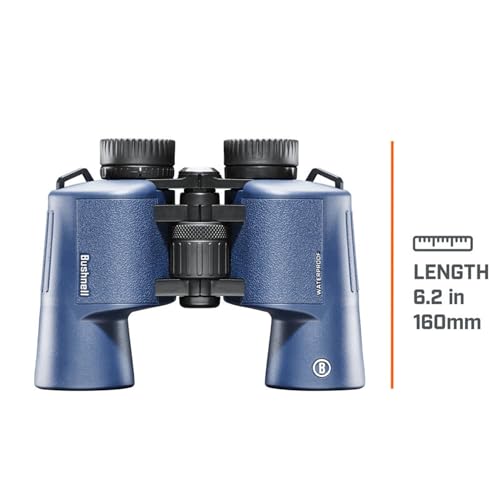 Bushnell H2O Binoculars | Waterproof, Fogproof, Optics for Boating, Hiking, Camping & Birdwatching - size: 12x42, style: Porro Prism