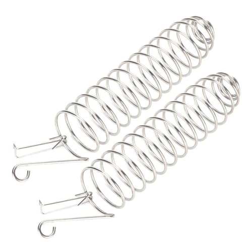 2PCS Bird Food Holder, Feeder Food Basket Tool Vegetable Fruit Feeder Stainless Steel Parrot Hanging Stainless Steel Cage Accessories for Parakeet Cockatiel