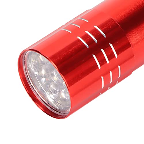 Egg Candler for Chicken Eggs LED Incubator Light Candling Checker Lamp fit for Quail Goose Dark Canary Red Cool Bright Tester - color: Red
