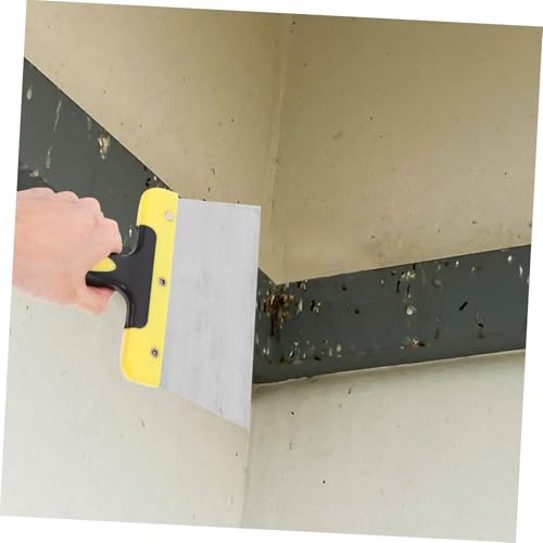 POPETPOP Bird Dropping Scraper Ergonomic Metal Cleaning Tool for Easy Bird Poop Removal from Cages and Surfaces for Parrot Owners and Bird Enthusiasts