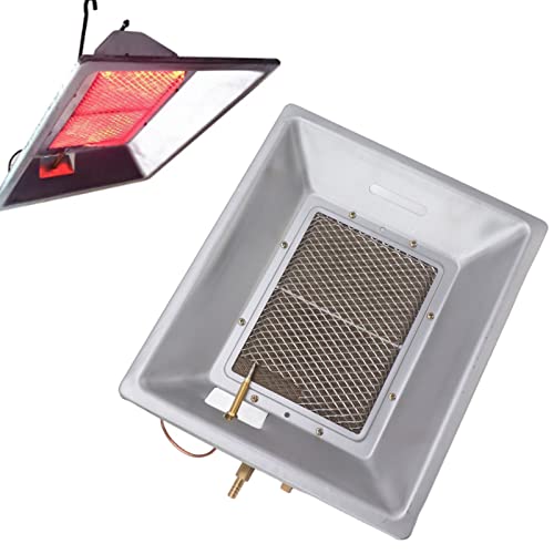 Jeanoko 1PCS Chick Heating Plate, Brooder Heat Plate, Manual Infrared Ceramics Catalytic Heating Incubation Equipment for Chicken Coops Poultry Heating