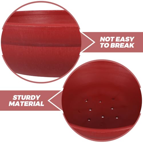 Pigeon Nest Egg Basin 9.25X9.25X2.67In Reusable Plastic Bird Nesting Bowl for Small Pet Birds Hatching Incubation and Breeding