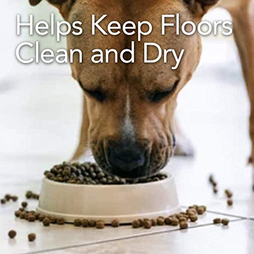 RESILIA Under Dog Crate and Kennel Mat to Protect Floors, Water-Resistant Pad for Hard Floors and Surfaces, 30 Inches x 48 Inches, Black - color: Black