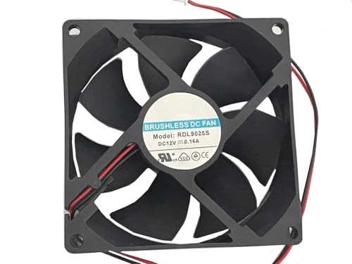 Joshua Adams RDL9025S DC12V 0.16A 9025 Cooling Fan