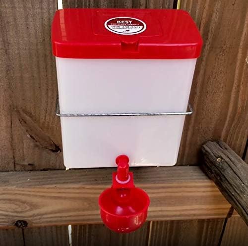 RentACoop Wire Bracket for Small Animal Drinking Bottle - 64 oz - size: 64 oz