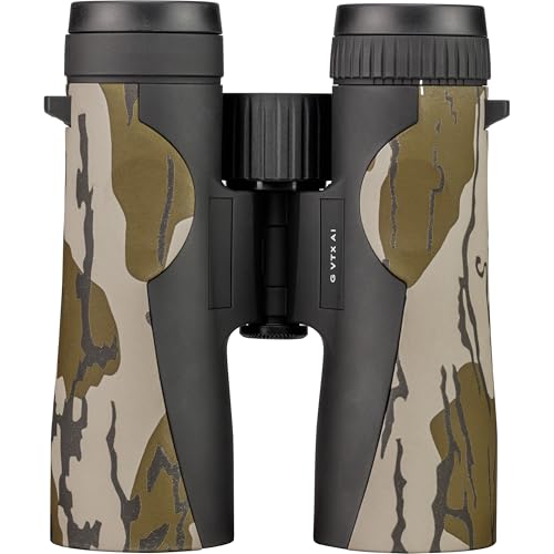 Vortex Crossfire HD 10x42 Binoculars (Mossy Oak Bottomland) | HD Optics, Tripod Adaptable, Waterproof, Fogproof, Shockproof, Included GlassPak Harness - Unlimited, Unconditional Warranty - color: Mossy Oak Bottomland, size: 10x42