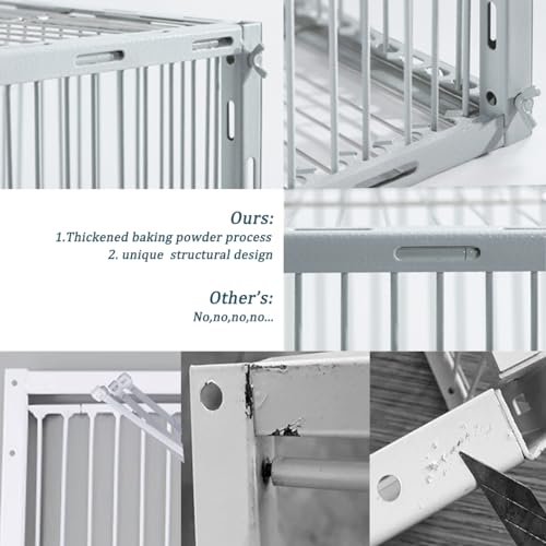 Pigeon Trap with Escape-Proof Design,Birds Trap with One-Way Entry,Chicken and Bird Traps Cage for Pigeon,Portable & Easy Assembly,Unharmful Made of High-Strength Iron with Anti-Rust Paint - size: 17.2"L x 13.2"W x 10.2"H