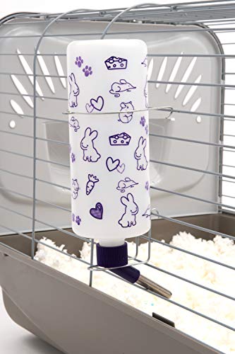 Lixit® Bulk Water Bottles with Display Case for Rabbits, Ferrets, Chinchillas, Rats, Mice, Guinea Pigs', and Other Small Animals - Made in USA (32 Ounce (Pack of 6)) - size: 32-Ounce