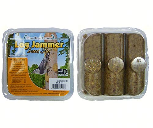 6 Pack of Log Jammer Insect Suet - size: 1 Count (Pack of 6)