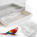 100 PCS Disposable Bird Cage Liner for 18x26 In Pallets Elastic Film Intend | Clear Plastic Parakeet Pallet Liner Film for Parakeet, Cockatiels, Rabbit, Guinea Pig Finches Canaries, Universal Design