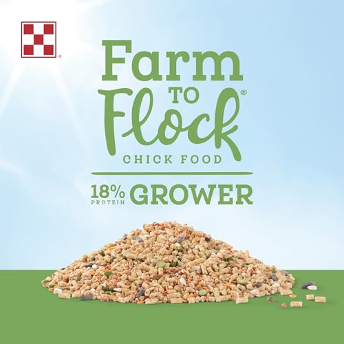 Purina® Farm to Flock™ 18% Grower Chick Food, 25 Pound Bag