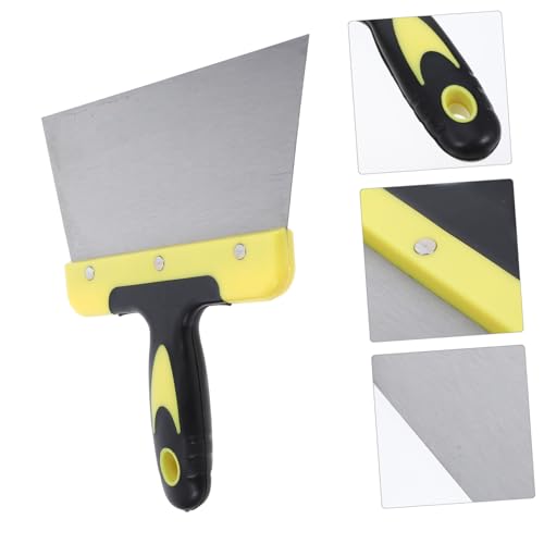 Hemoton 2pcs Stainless Steel Bird Droppings Scraper Poop for Bird Cage Cleaning Sturdy Scraper Tool