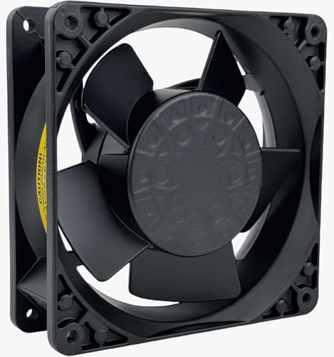 for ebm-papst 4600Z Cooling Fan, 115V 50-60Hz Industrial Fan 160/140mA 13/12W, 106 CFM, 2-Pin Connector 3100 RPM 120X120X38mm