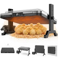 Magicfly Brooder Plate for Chicks, 200W Radiant Brooder Heating Plate | 11" x 15" Chicken Coop Heater for 20 Chicks, Digital Temp & Timer, with Remote Control & Cover for Ducklings, Quail