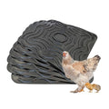 Reusable Silicone Chicken Nesting Box Pads 12x12 in – Washable Coop Liners, Cushioned Anti-Roll Egg Mats, Easy Clean, Cut-to-Fit, Long-Lasting 6-Pack - size: 6 Pack