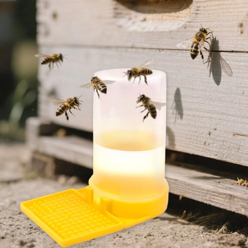 2PCS Bee Waterer Station, Beehive Water Feeder, Outdoor Quail Waterer for Garden Balcony