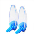 Bird Cage Water Bottle Dispenser Feeder Small 2pcs (Blue) | For Zebra finch / Budgies size birds - color: Blue