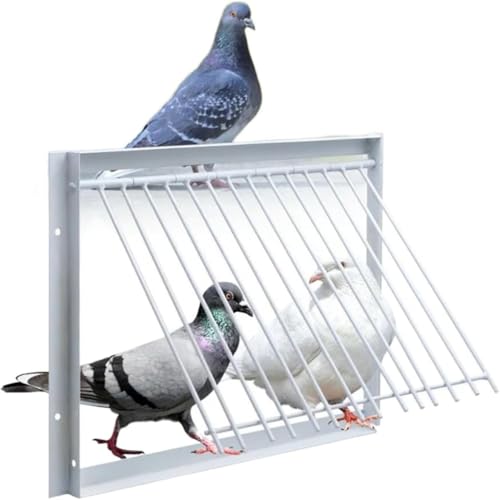 11.8in/30cm Iron Wire Way Trap Door for Bird Traps | Durable cage accessory, suitable for pigeon coop and small bird enclosures