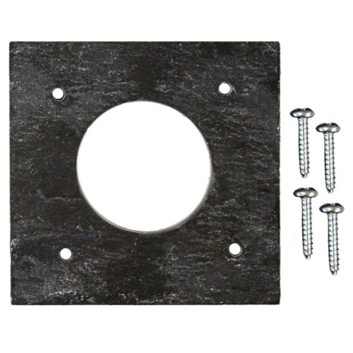 BestNest Coveside Slate Hole Protectors, 1.5" Dia. Hole, Pack of 4