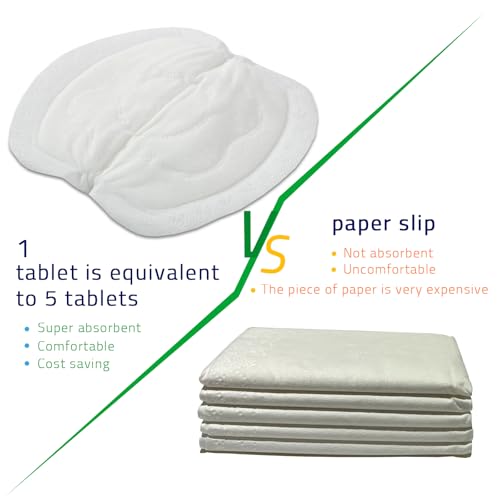 Chicken Diaper Pads - 20-Count Pack with Individual Wrapping | Maximum Absorbency & Skin-Friendly for Indoor/Outdoor Use