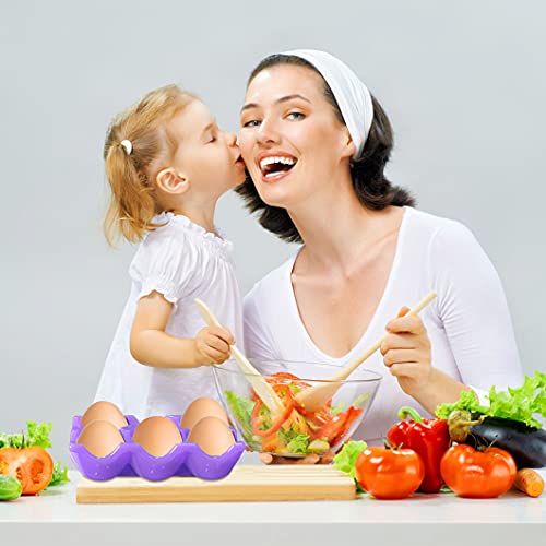 Rolin Roly Egg Holder Tray Epoxy Mold Egg Storage Container Mould Kitchen Silicone Egg Holder Storage Box Resin Mold for DIY Art Crafts Refrigerator Countertop Display Home