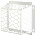 Dryer Vent Bird Guard,Dryer Vent Cover Outside for 3-4 inch Vent Hoods | Universal Outdoor Bird Guard for Dryer Vent & Bathroom Exhaust,Galvanized Steel Bird Cage 7"Lx7"Wx5"H,Prevent Bird From Enter - size: 7"Lx7"Wx5"H, style: White-1PCS