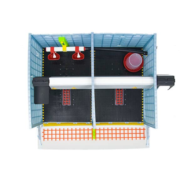 Hatching Time 9.5" Chick Brooders – Stackable or 2-Section Options with Automatic Heating, Modular Design, Easy to Clean, Ideal for Quail, Pheasant, and Baby Chicks (2 Section) - style: 2 Section, 1 Layer