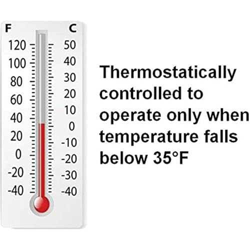 Farm Innovators 125 Watt Heated Base for Double Wall Metal Poultry Founts with 35 Degrees Fahrenheit Temperature and Below, Metallic | For outdoor use with double wall metal founts, prevents water from freezing in temperatures as low as 10° F (-12° C)