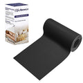 Besezx Leather Repair Patch Tape Kit, Self Adhesive Leather Repair for Furniture, Couch, Sofa, Car Seats,Office Chair,Vinyl Repair Kit.4.8inx60in - color: Black-Litchi Grain, size: 4.8 in x 60 in