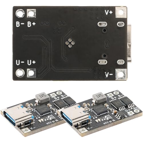 3pcs 3A Li Battery Charging Module Type-C Interface Charging Protection Integrated Power Module