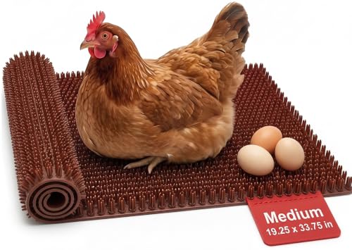 HenGear Nesting Pads, Astroturf NXT v5.2, Washable and Reusable, Medium | Nesting Pads for Chicken Coop, Durable AstroTurf Nest Pad Material for Clean Egg Collection, Comfortable Laying Surface - size: Medium