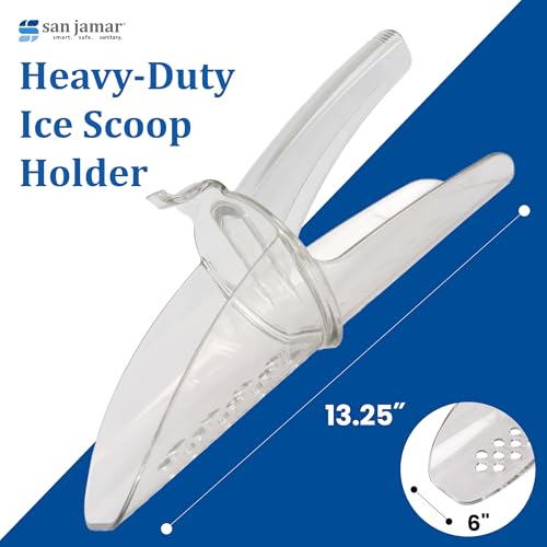 Carlisle FoodService Products SI4550 Banquet Saf-T-Scoop Ice Scoop, 4-6 oz (118-177 ml) - size: 4 oz to 6 oz
