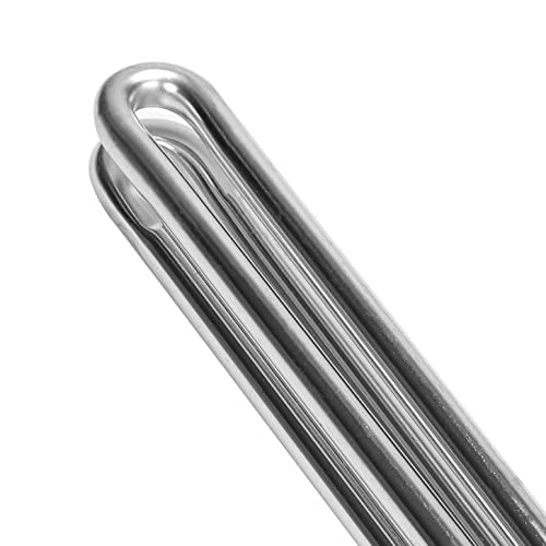 DERNORD 1.5" Inch (OD50.5mm) Tri-clamp Foldback Heating Element Stainless Steel Immersion Water Heater (240v 6500w) - size: 240V 6500W
