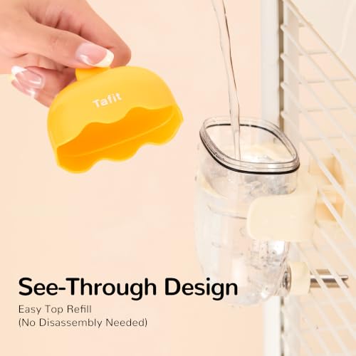 Leak-Proof Automatic Bird Water Feeder with Spring Valve, Clear No Mess Cage Water Dispenser for Parakeets, Cockatiels, Budgies, Finches, Lovebirds & Canaries, 4.1 fl oz (120ml), Green - color: Green, size: 4.1 fl oz