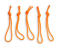 Culture Supply 5-Pack Surfboard Leash Strings - color: Orange