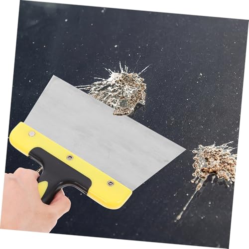 MERRYHAPY Manual Bird Dropping Scraper for Easy Cleaning of Pigeon Poop and Bird Cage Surfaces Durable Ergonomic Handle for Comfortable Grip and Use