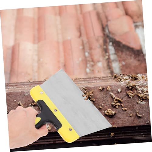 UPKOCH Bird Droppings Scraper Cleaning Tool for Easy Removal of Bird Poop from Surfaces Wide Head for Efficient Bird Cage and Floor Cleaning