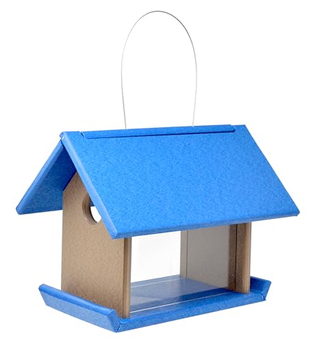 Mealworm Feeder Blue/Grey