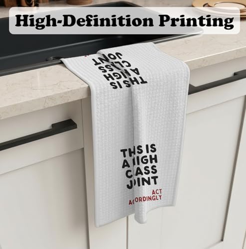 Funny Kitchen Bathroom Towel 16x24 Inch,This is A High Class Joint Act Accordingly Hand Towel for Kitchen Bathroom,Funny Gifts Towels - color: Funny-high Class