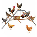 Chicken Roosting Bars for Coop Accessories, Chicken Perches with Swing for 10-12 Chickens, Wooden Chicken Ladder for Pet's Healthy & Happy, Easy to Assemble and Clean | for 10-12 Chickens, Wooden Chicken Ladder for Pet's Healthy & Happy, Easy to Assemble