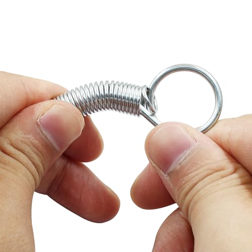 20Pcs Spring Latch Hook Pet Door Latch | Spring Cage Latch, Cage Lock, Metal Finger Spring Door Hook, For Rabbits Birds Dogs Cats Squirrels Small Animals