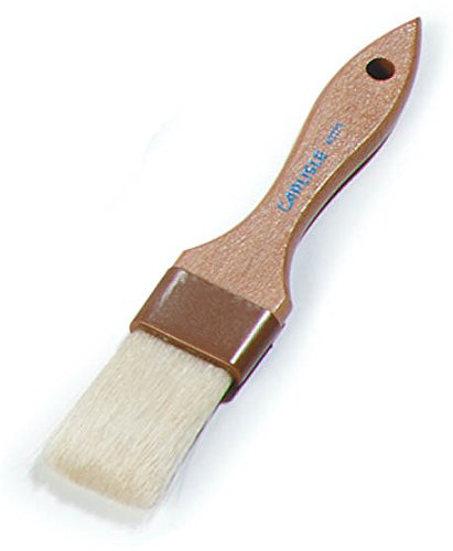 SPARTA Kitchen Basting Brush – 4037300 Basting Brush for Cooking Flat Boar Bristle Brush, Hardwood Handle for Kitchens, Restaurants, Catering, High Heat Food Prep, 1.5in - size: 8.25" x 1.5" (Pack of 1)