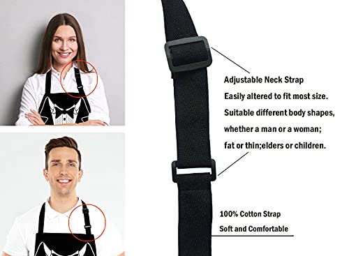 Funny BBQ Apron Grilling Present - Novelty Fathers Day Grilling Present - BBQ Tuxedo Waistcoat - Barbecue Grill Present For Men - color: Multi Lf271