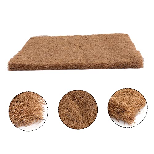 MERRYHAPY Egg Incubation Pad Coconut Fiber Strainer Pet Hatching Mat Coir Mats for Comfort and Health