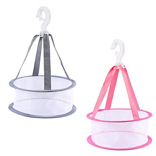 2pcs Drying Net Bag Polyester Drying Rack Beauty Egg