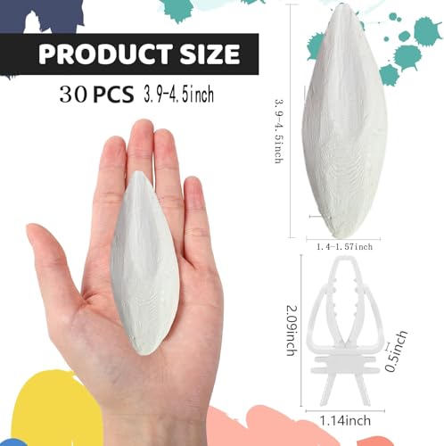 3.9-4.5'' Cuttlebone for Parakeets Cuttlebone for Birds - 100% Natural Cuttlefish Bone Bulk Chew Toy Bird Bites Calcium Stone for Canaries Tortoises,Snails,Reptiles,Parrots,Cockatiel-30PCS - size: 30PCS